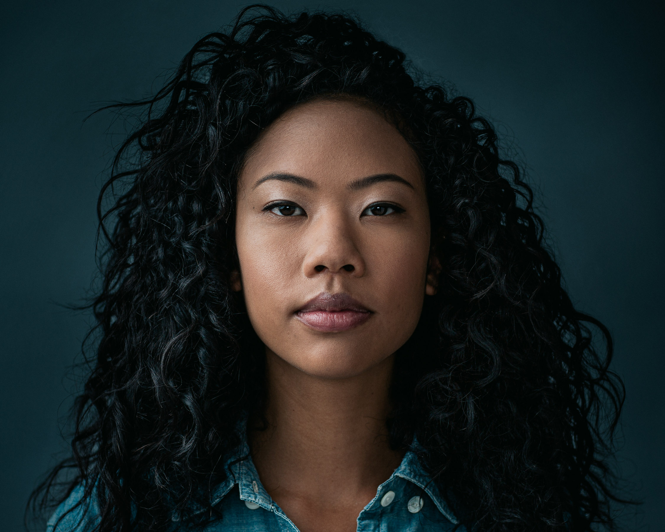 Advertising portrait for Ovarian Cancer Canada with Grey