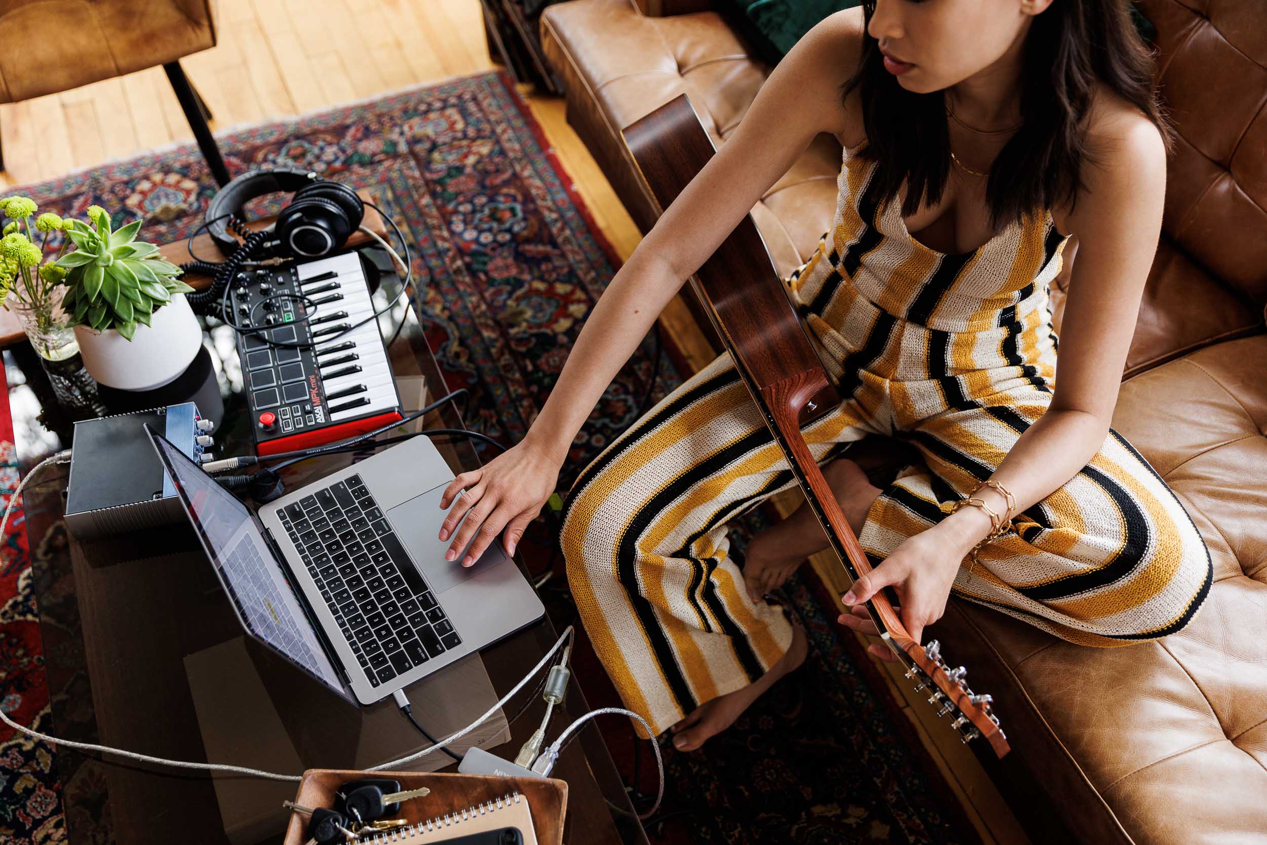 Musician in Loft